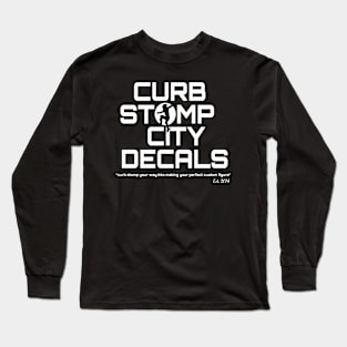 CurbStompCityDecal EST. 2014 Long Sleeve T-Shirt